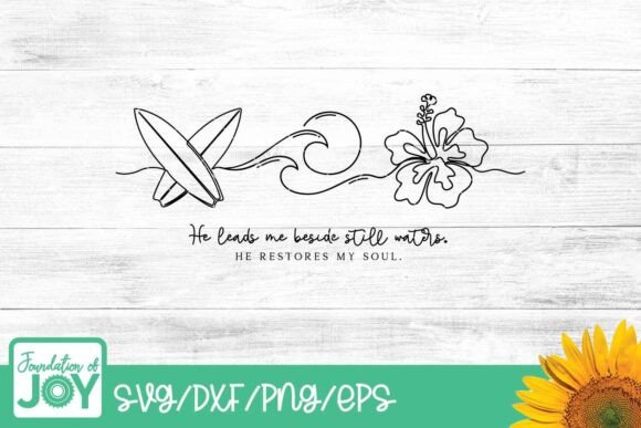 He Restores My Soul T-Shirt Designs
